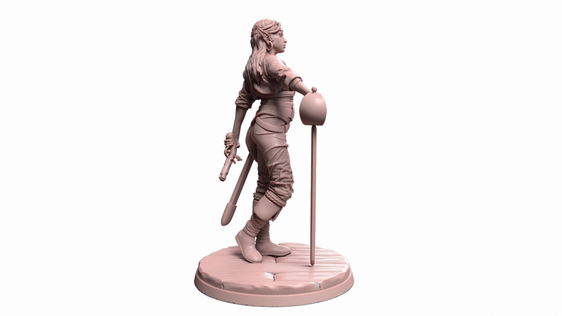 Zora the Spy and Thief - 3D Print