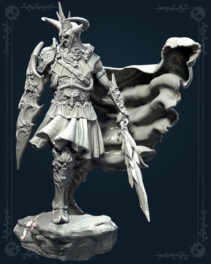 Artaghas the Undead King - 3D Print