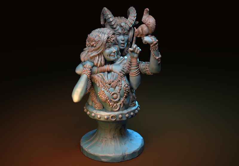 Fiona and Myrrh - 3D Print
