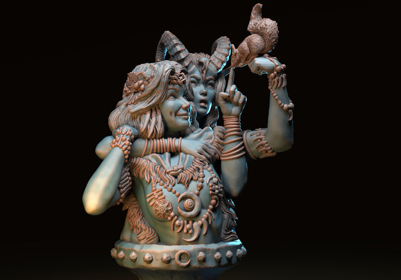 Fiona and Myrrh - 3D Print