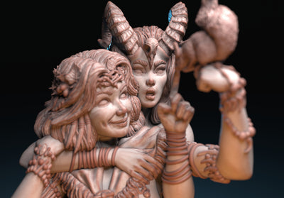 Fiona and Myrrh - 3D Print