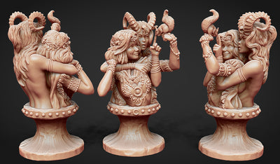 Fiona and Myrrh - 3D Print