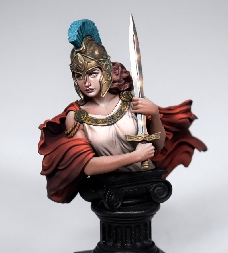 Diana Bust - Winged - 3D Print
