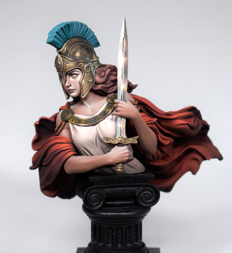 Diana Bust - Winged - 3D Print