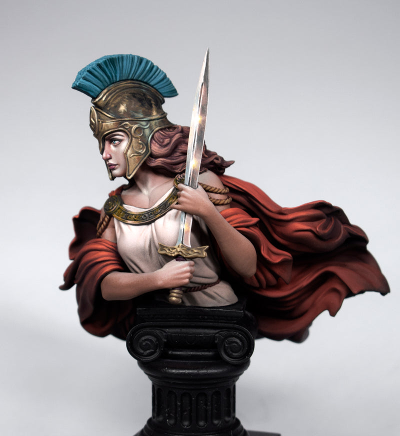 Diana Bust - Winged - 3D Print