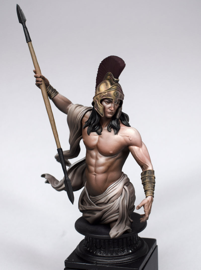 Apollo Bust - Winged - 3D Print