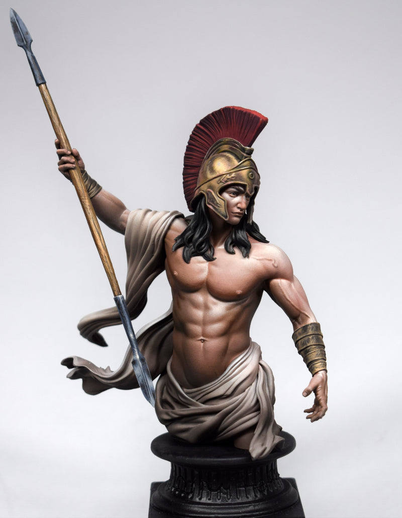 Apollo Bust - Winged - 3D Print