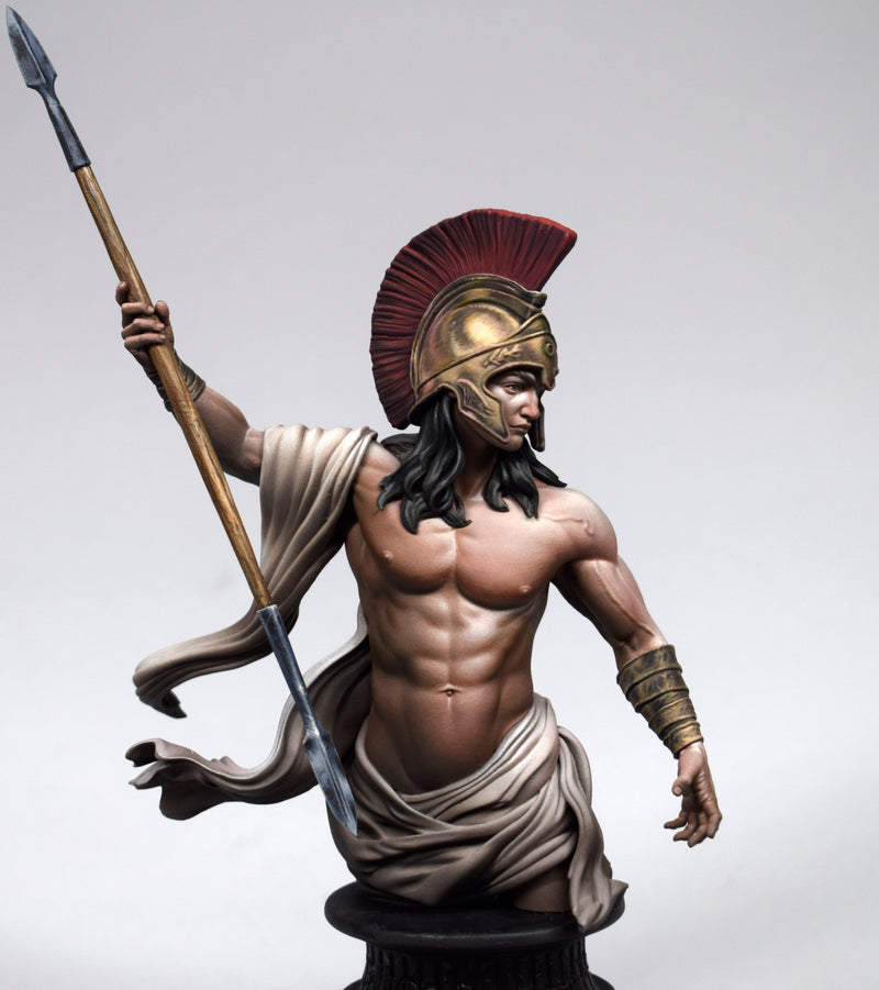 Apollo Bust - Winged - 3D Print