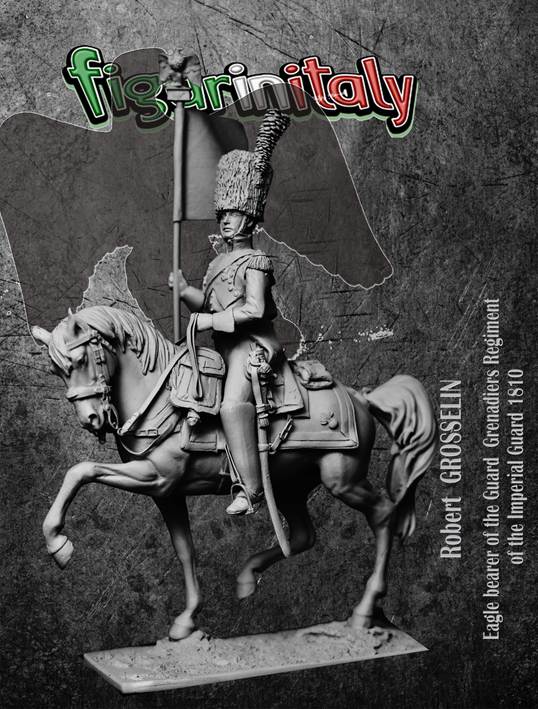 Robert Grosselin, Eagle Bearer Mounted Imperial Guard