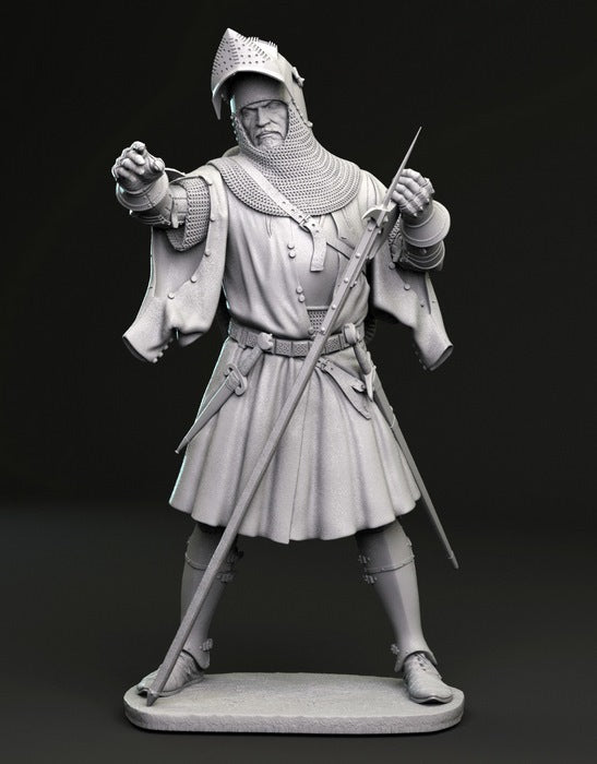 Medieval Knight XIV c. (75mm)