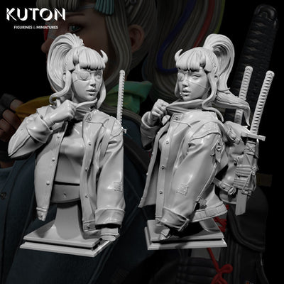 Kukii Bust - 3D Print