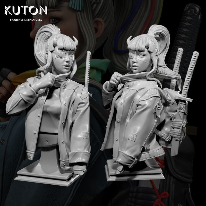 Kukii Bust - 3D Print