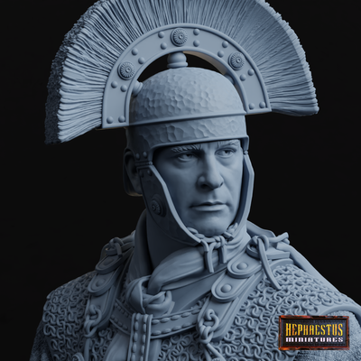 Roman Centurion Bust 1/6 - 3D Print