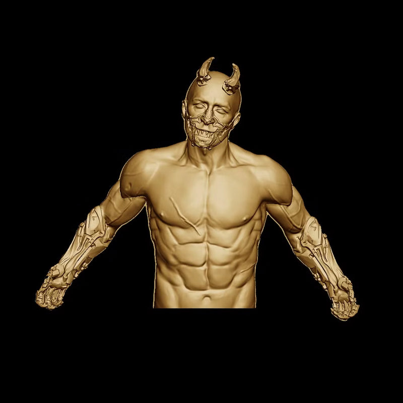 Oni Bust- 3D Print