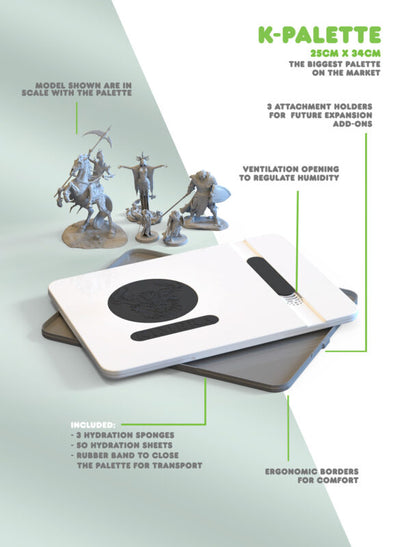 K-Palette - XL Artist Wet Palette