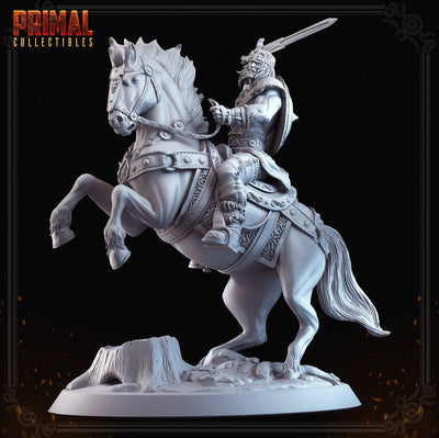 Boris on Horseback - 32mm - 3D Print