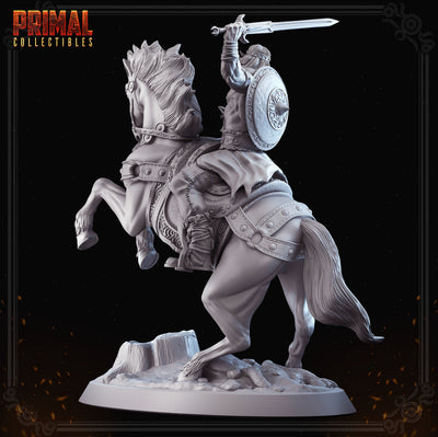 Boris on Horseback - 75mm - 3D Print
