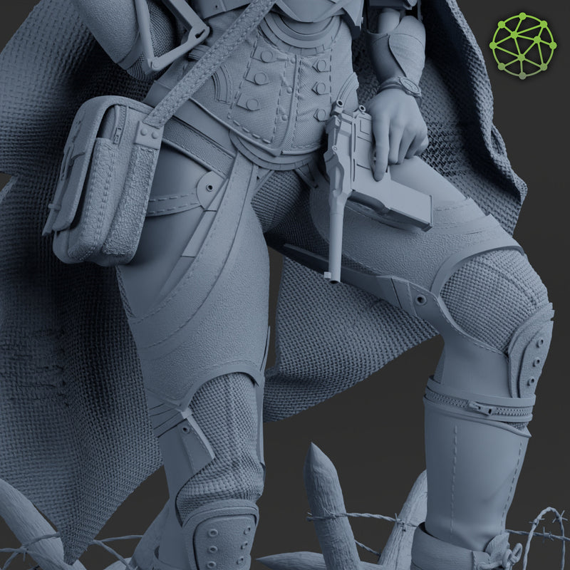 Laura, Behind Enemy Lines - 3D Print