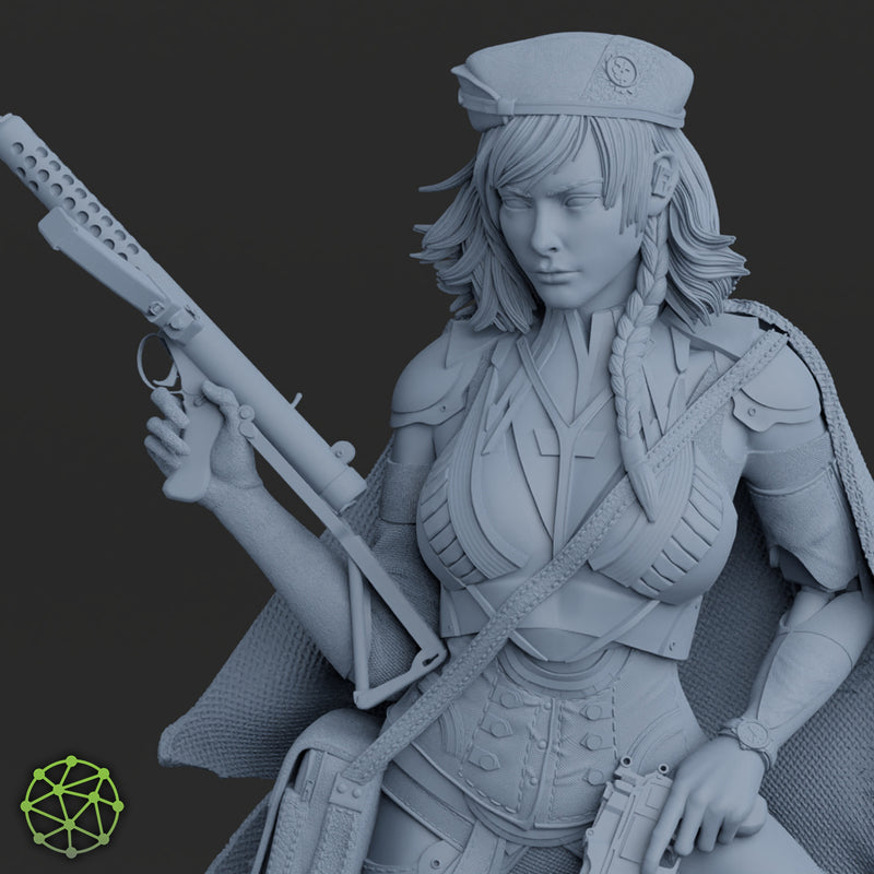 Laura, Behind Enemy Lines - 3D Print