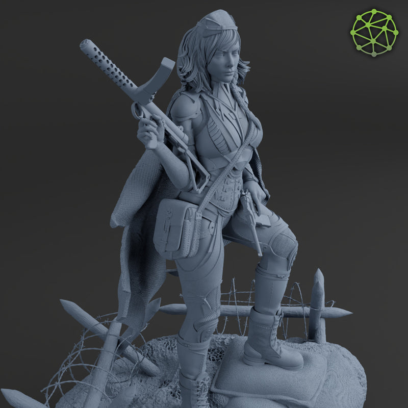 Laura, Behind Enemy Lines - 3D Print