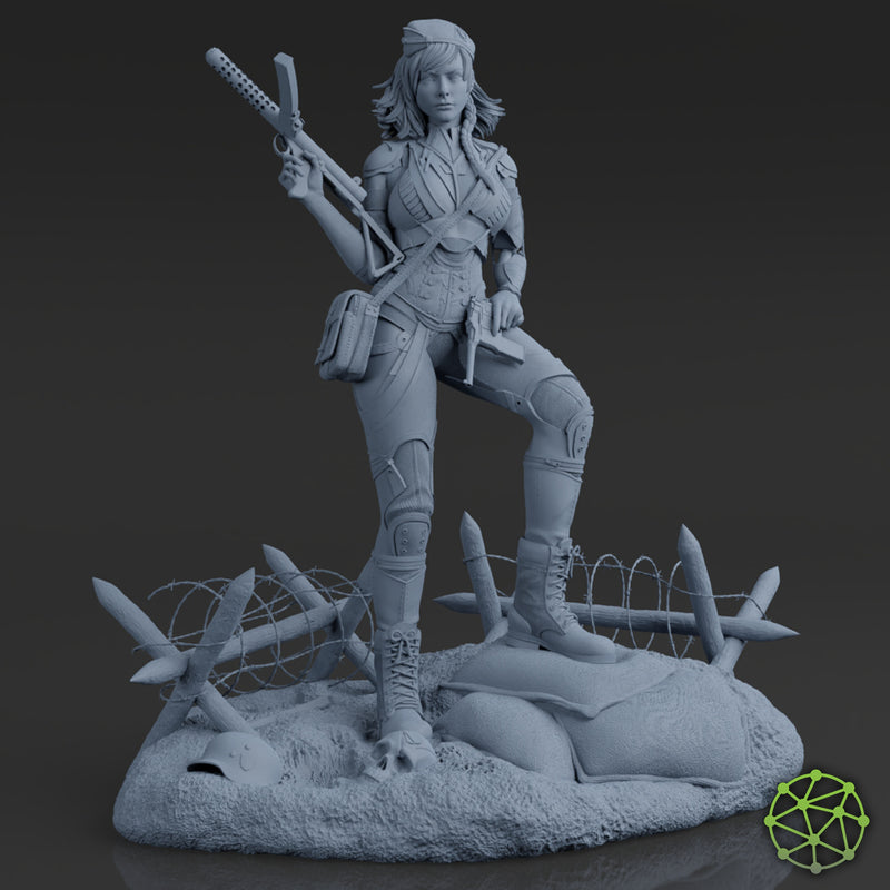 Laura, Behind Enemy Lines - 3D Print