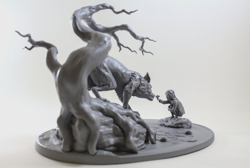 Wolf and the Girl - 3D Print