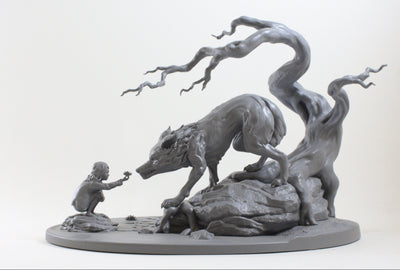 Wolf and the Girl - 3D Print