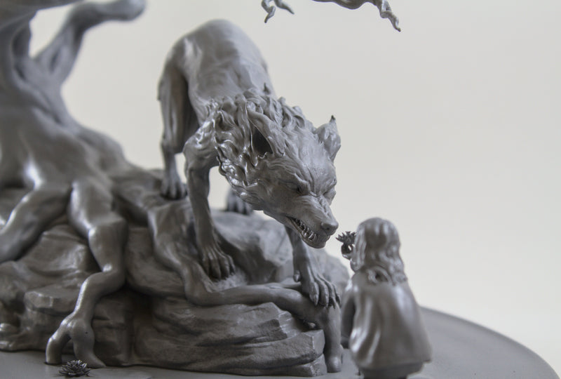 Wolf and the Girl - 3D Print