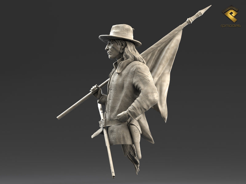 US Cavalry Indian Scout "Curley" 1/12 Bust
