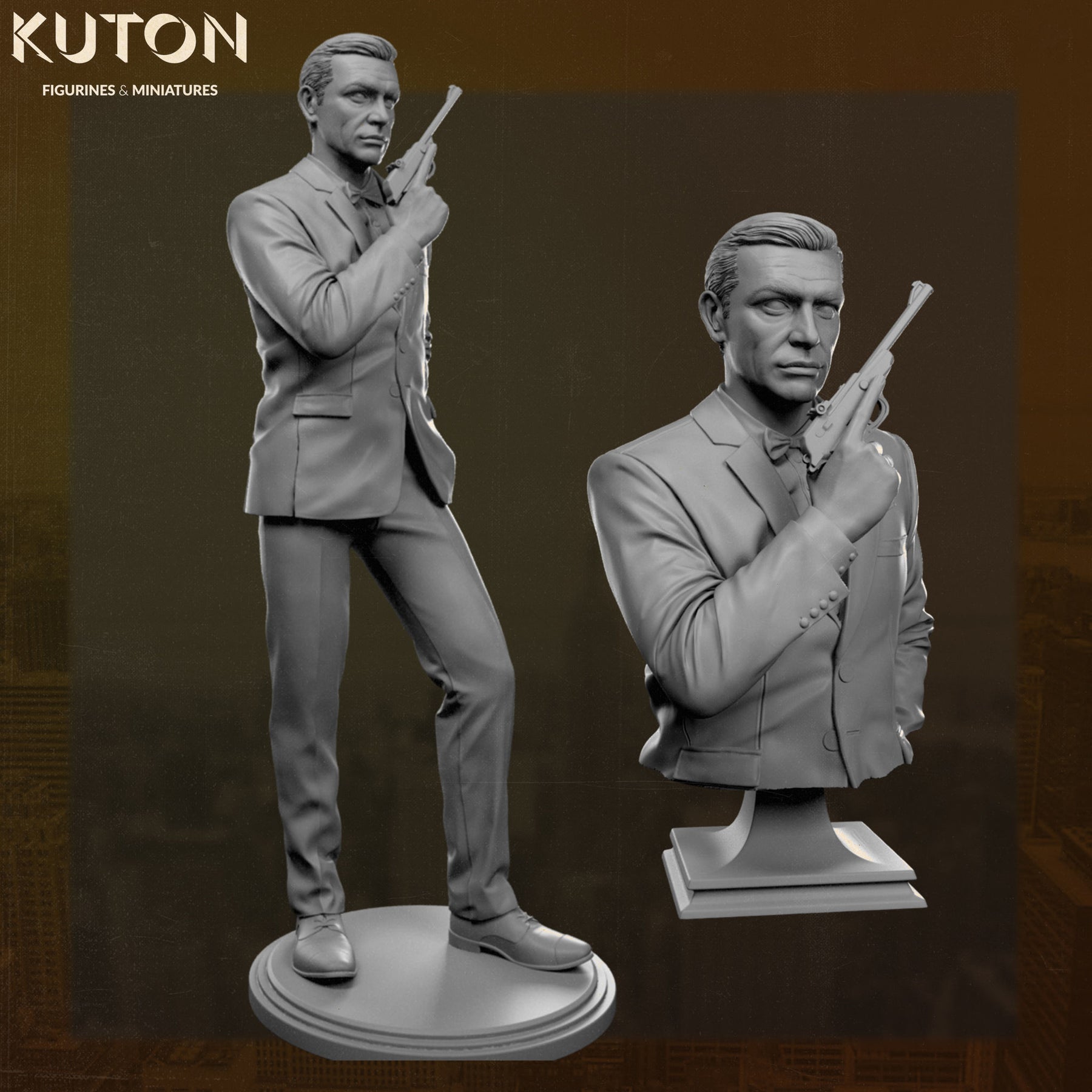 From Russia With Love Bust - 3D Print