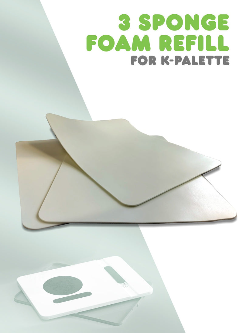 3x Sponge Foams refill for K-Palette