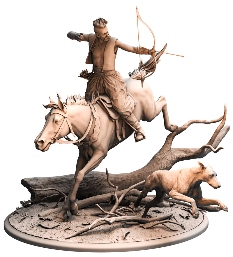 Cossack on the Hunt - 3D Print