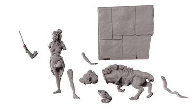Vaelora and Hyena - 3D Print