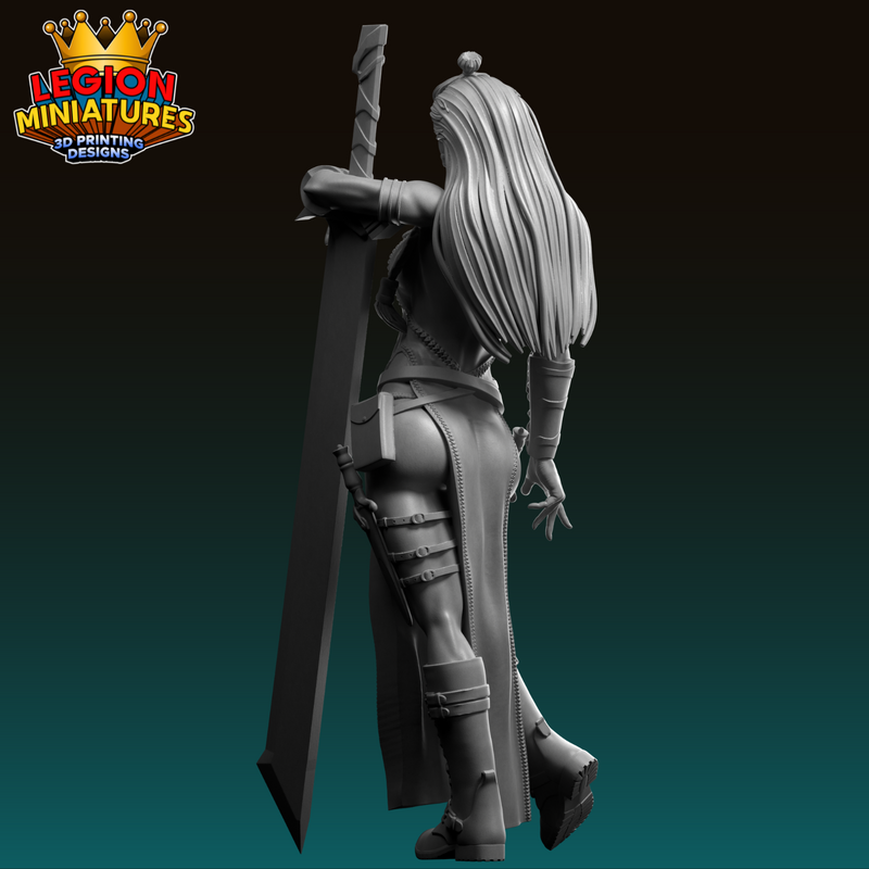 Varya Barbarian Warrior - 3D Print