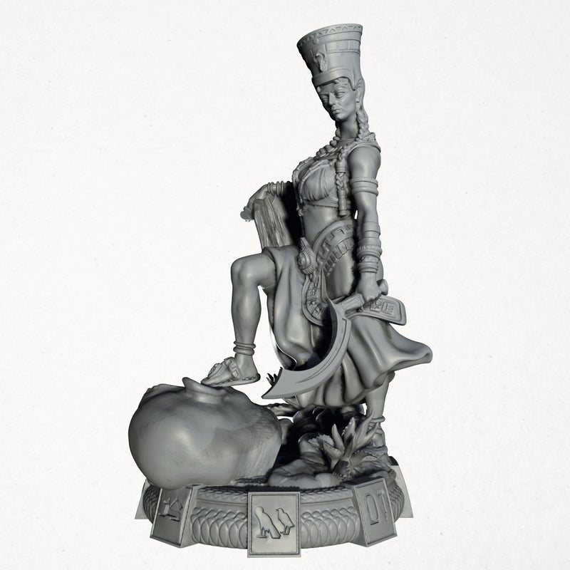Warrior Queen Satiah - 3D Print