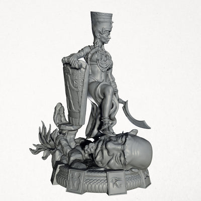 Warrior Queen Satiah - 3D Print