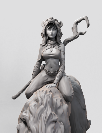 Wolf Rider - 3D Print