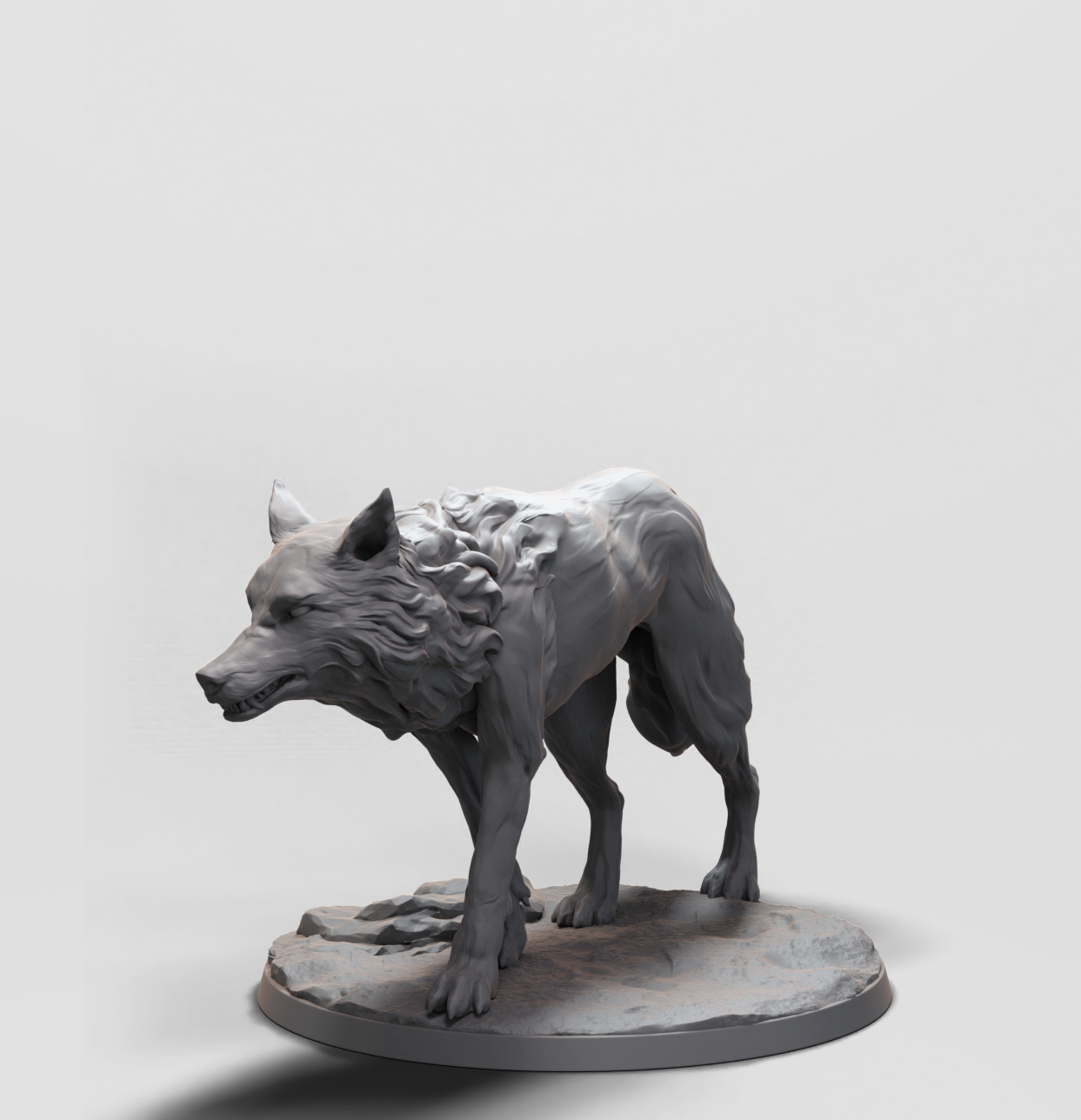 Wolf Rider Miniatures Wolf Rider, The Wolf - 3D Print - Arxila - El Greco Miniatures – El ...
