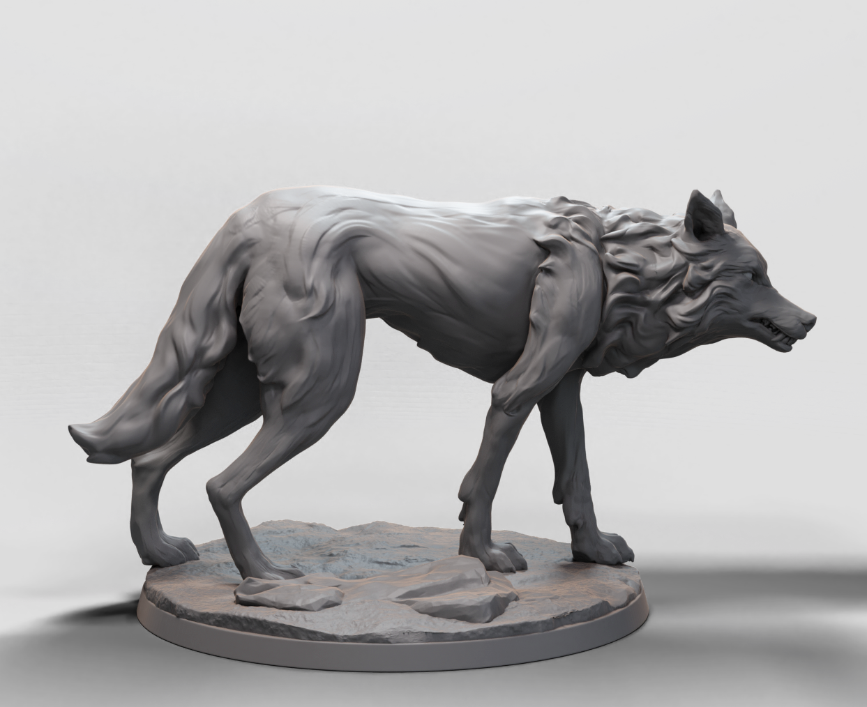 Wolf Rider Miniatures Wolf Rider, The Wolf - 3D Print - Arxila - El Greco Miniatures – El ...
