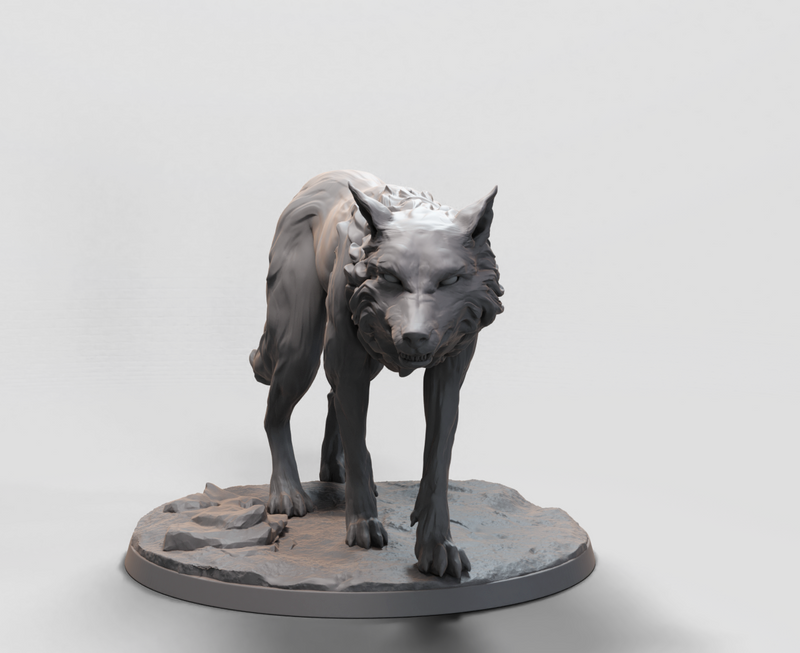 Wolf Rider Miniatures Wolf Rider, The Wolf - 3D Print - Arxila - El Greco Miniatures – El ...