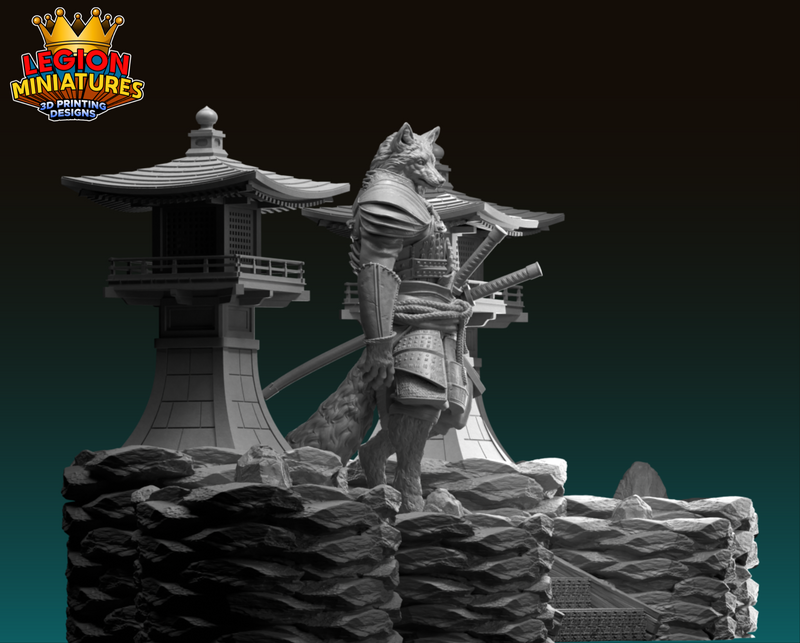Kazemasu Samurai - 3D Print