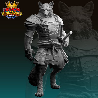 Kazemasu Samurai - 3D Print
