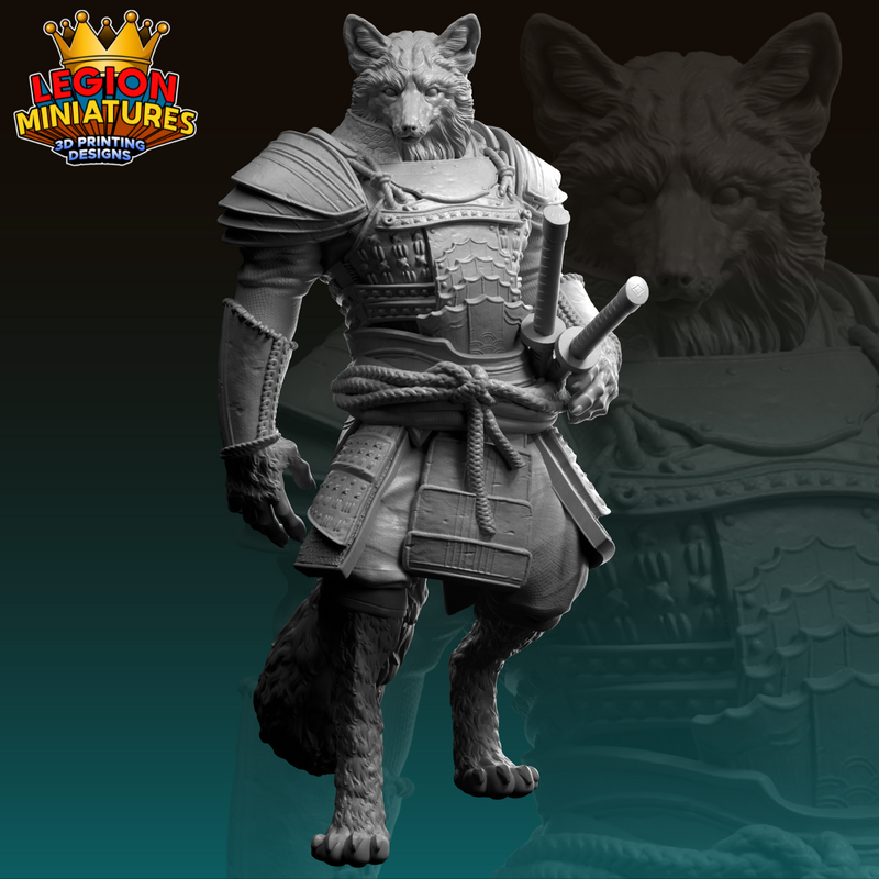 Kazemasu Samurai - 3D Print