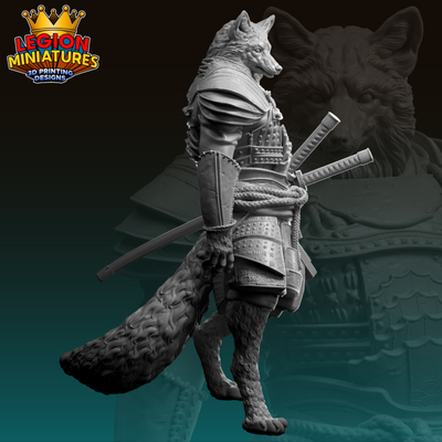 Kazemasu Samurai - 3D Print