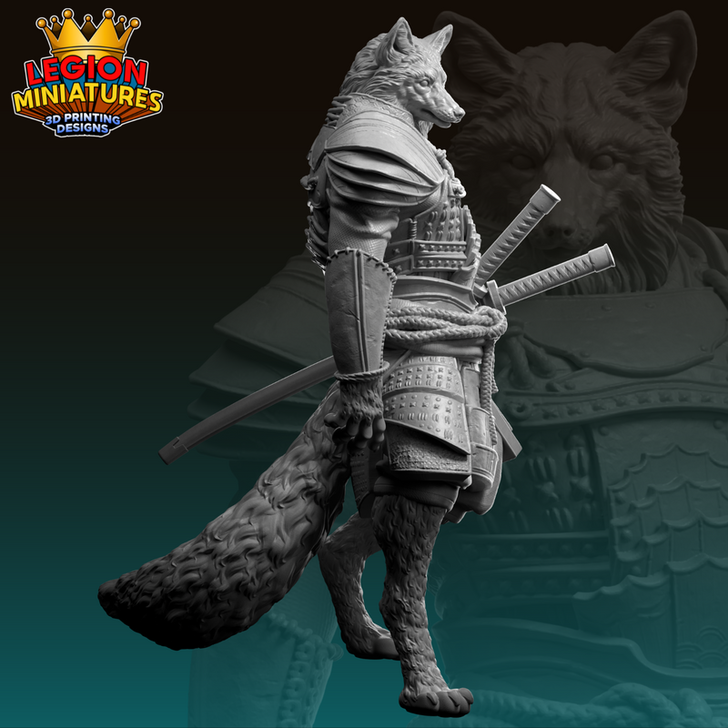 Kazemasu Samurai - 3D Print