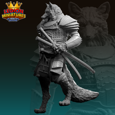 Kazemasu Samurai - 3D Print
