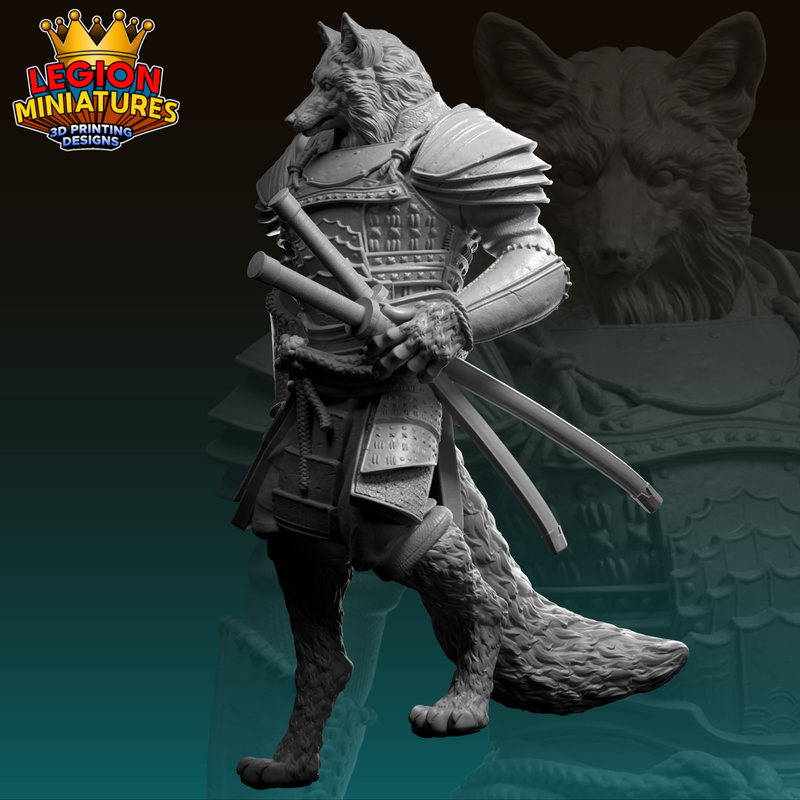 Kazemasu Samurai - 3D Print