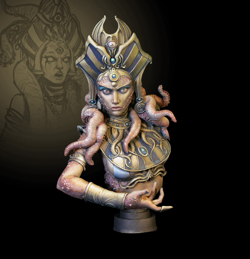 Egyptian Priestess Bust
