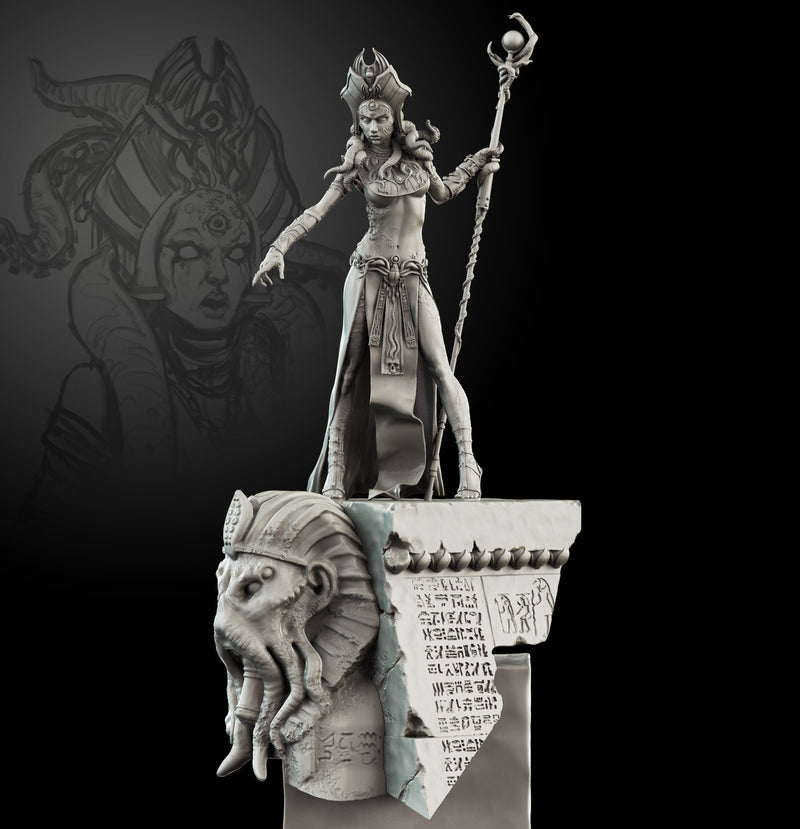 Egyptian Priestess 75mm