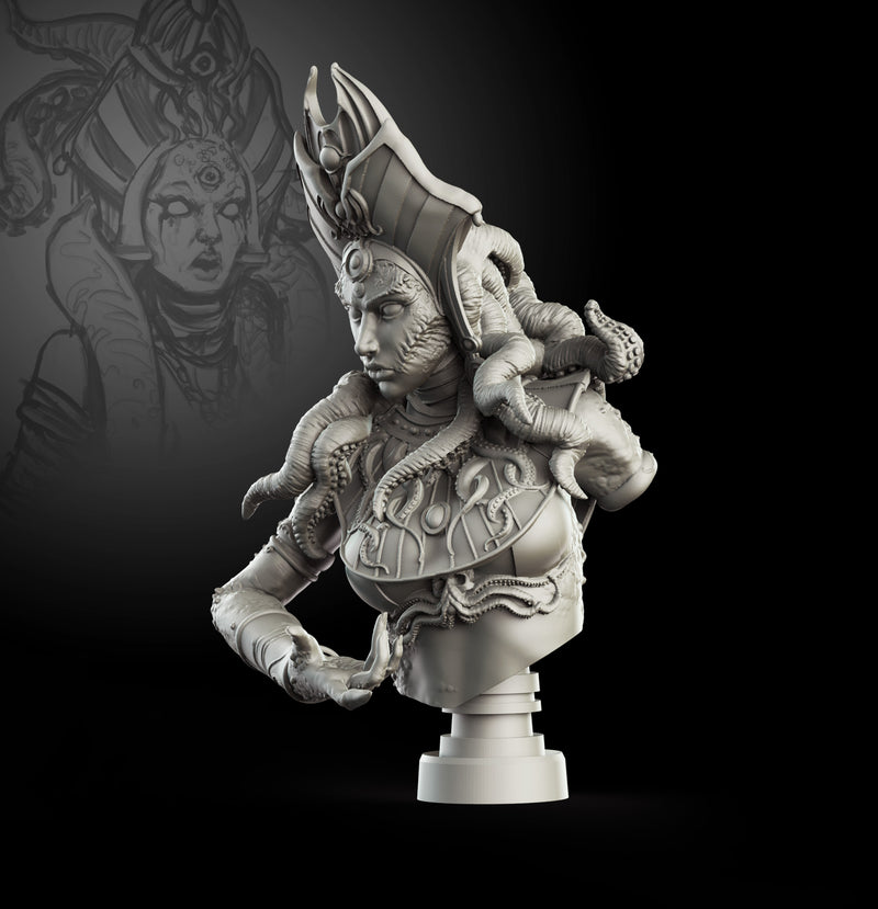 Egyptian Priestess Bust